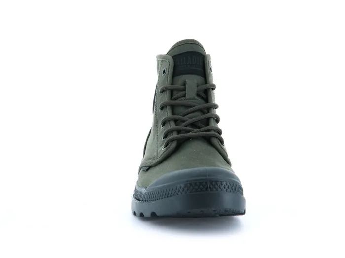 Boots Kids PALLADIUM PAMPA HI HTG SUPPLY Olive Night