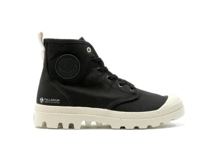 Boots Kids PALLADIUM PAMPA HI ZIP ORGANIC Black