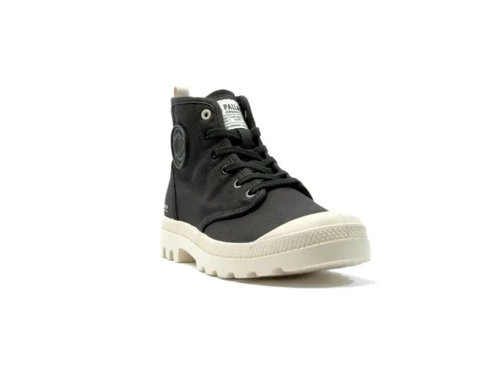 Boots Kids PALLADIUM PAMPA HI ZIP ORGANIC Black Boots Kids PALLADIUM PAMPA HI ZIP ORGANIC Black