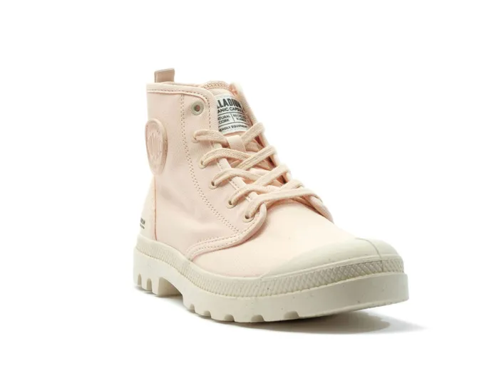 Boots Kids PALLADIUM PAMPA HI ZIP ORGANIC Peaskin Boots Kids PALLADIUM PAMPA HI ZIP ORGANIC Peaskin