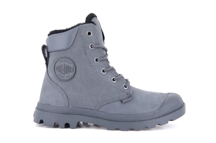 Boots Kids PALLADIUM PAMPA SPORT CUFF WPS Dark Shadow