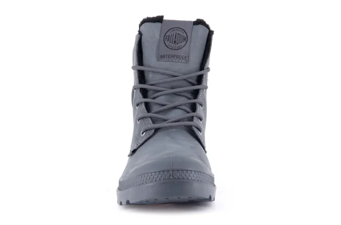 Boots Kids PALLADIUM PAMPA SPORT CUFF WPS Dark Shadow Boots Kids PALLADIUM PAMPA SPORT CUFF WPS Dark Shadow
