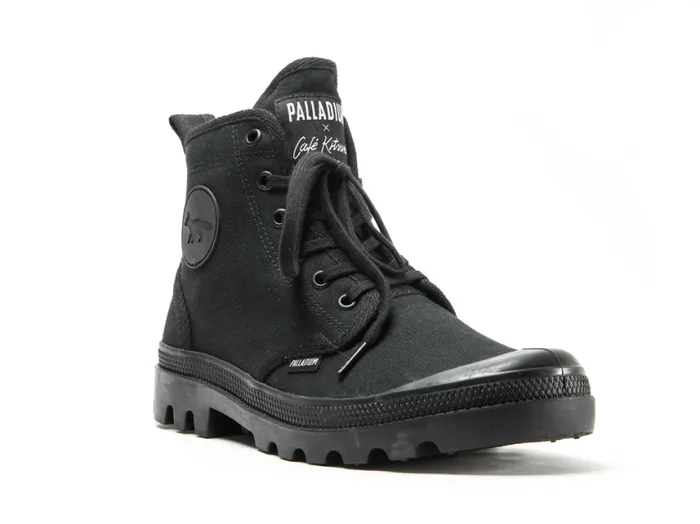 Boots Men PALLADIUM PALLABROUSSE X KITSUNE Blackblack Boots Men PALLADIUM PALLABROUSSE X KITSUNE Blackblack