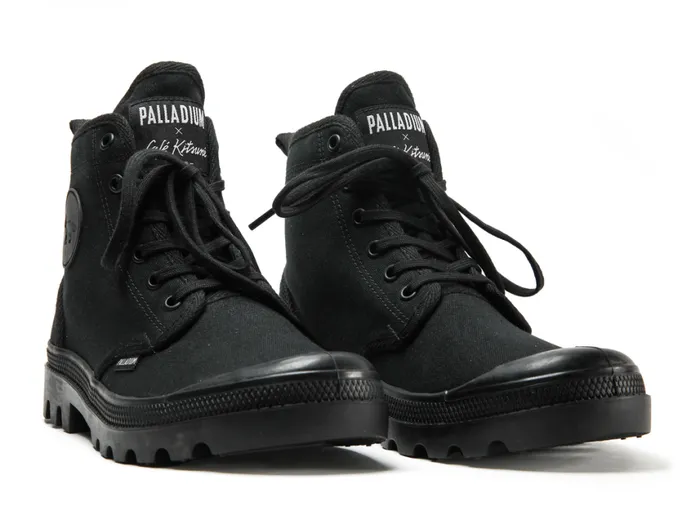 Boots Men PALLADIUM PALLABROUSSE X KITSUNE Blackblack Boots Men PALLADIUM PALLABROUSSE X KITSUNE Blackblack