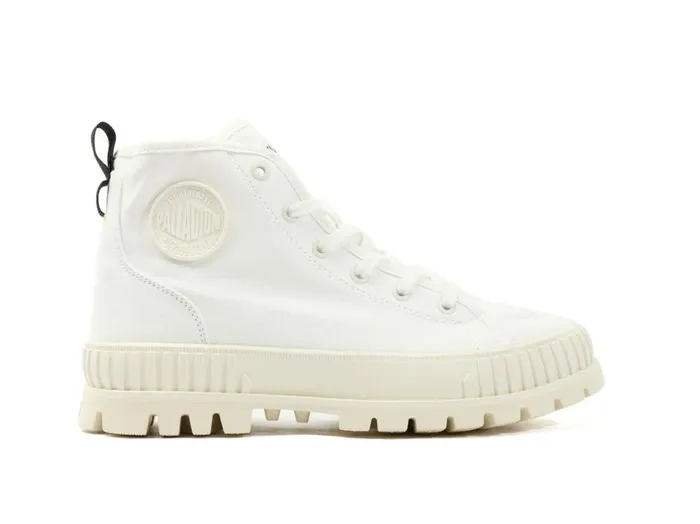 Boots Men PALLADIUM PALLASHOCK ORGANIC 2 Star White