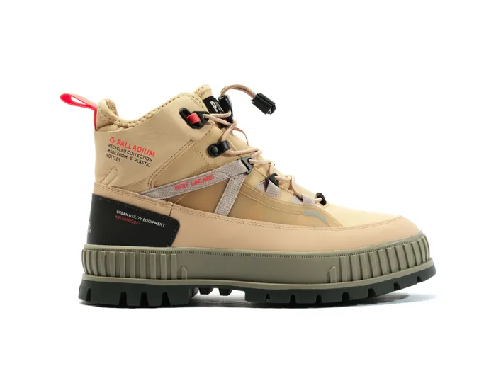 Boots Men PALLADIUM PALLASHOCK TRAVEL WP Desert