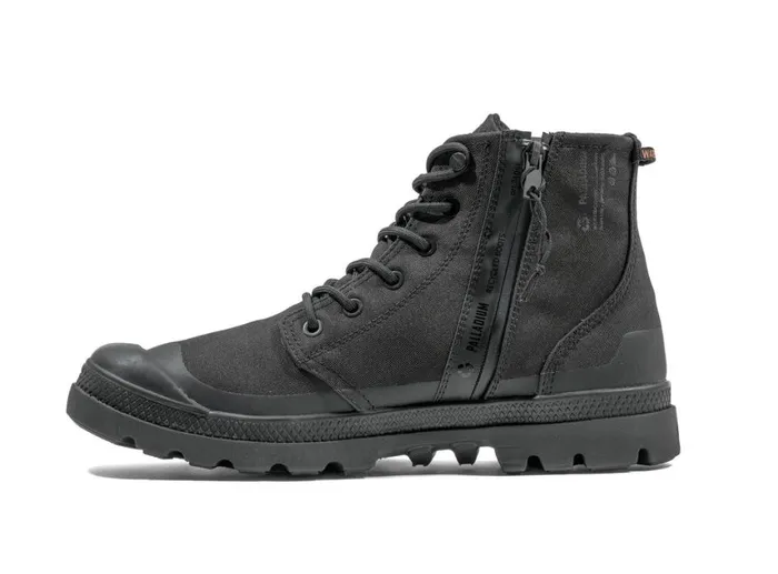 Boots Men PALLADIUM PAMPA RCYL LTWPZIP Blackblack