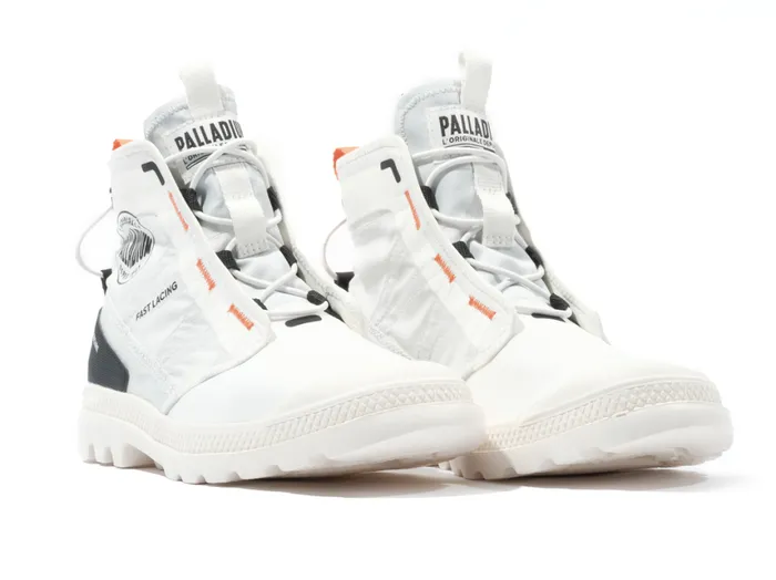 Boots Men PALLADIUM PAMPA TRAVEL LITE RS Star Whiteblack