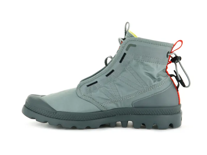 Boots Men PALLADIUM PAMPA TRAVEL LITE Slate Gray Boots Men PALLADIUM PAMPA TRAVEL LITE Slate Gray