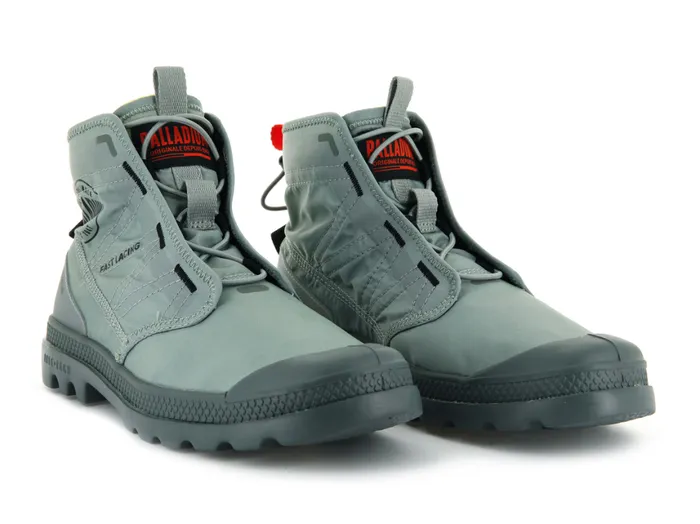 Boots Men PALLADIUM PAMPA TRAVEL LITE Slate Gray Boots Men PALLADIUM PAMPA TRAVEL LITE Slate Gray