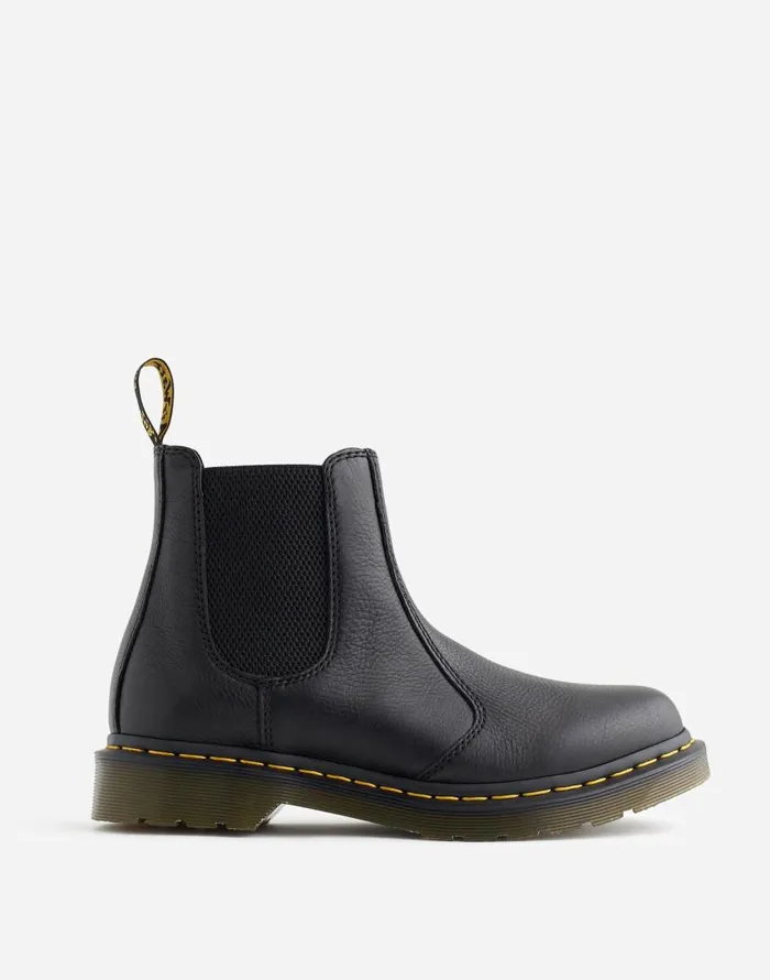 Boots Women Madewell Dr Martens 2976 Chelsea Boots In Leather Black Virginia
