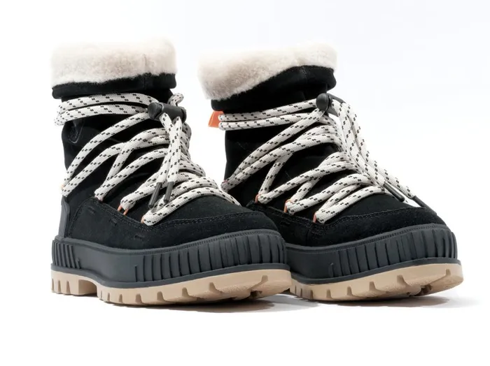 Boots Women PALLADIUM PALLASHOCK HIVER Black Boots Women PALLADIUM PALLASHOCK HIVER Black