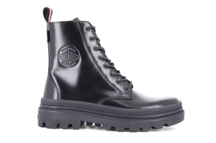 Boots Women PALLADIUM PALLATROOPER OFF1 Blackblack