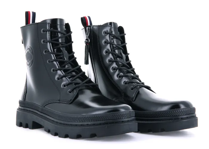 Boots Women PALLADIUM PALLATROOPER OFF1 Blackblack Boots Women PALLADIUM PALLATROOPER OFF1 Blackblack