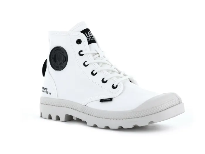 Boots Women PALLADIUM PAMPA HI HTG SUPPLY Star White
