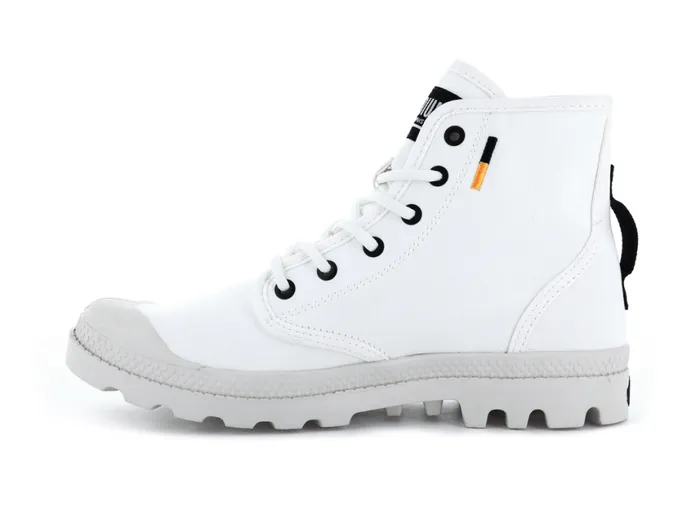Boots Women PALLADIUM PAMPA HI HTG SUPPLY Star White