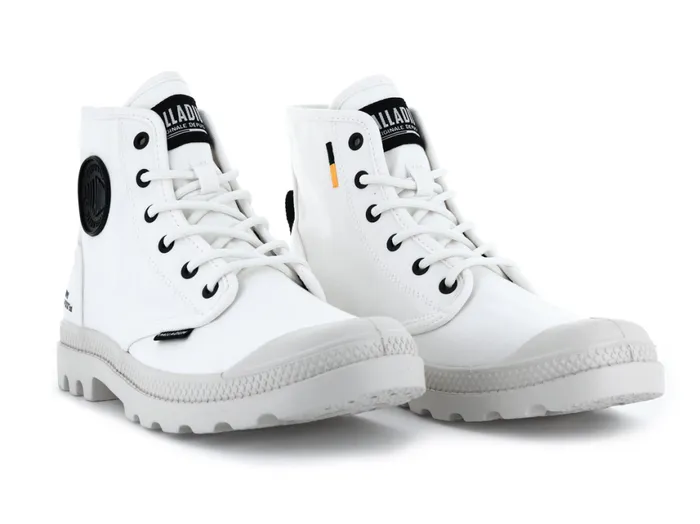 Boots Women PALLADIUM PAMPA HI HTG SUPPLY Star White