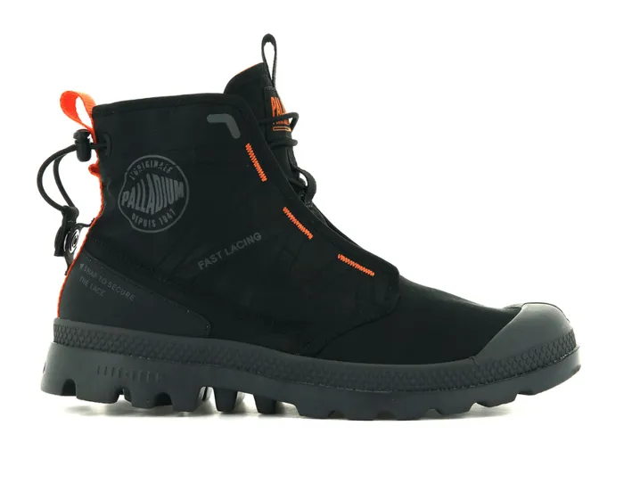 Boots Women PALLADIUM PAMPA TRAVEL LITE Blackblack