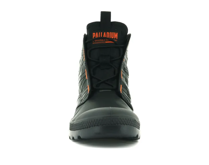 Boots Women PALLADIUM PAMPA TRAVEL LITE Blackblack Boots Women PALLADIUM PAMPA TRAVEL LITE Blackblack