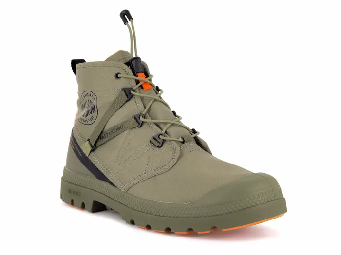 Boots Women PALLADIUM PAMPA TRAVEL LITE WATERPROOF Dune