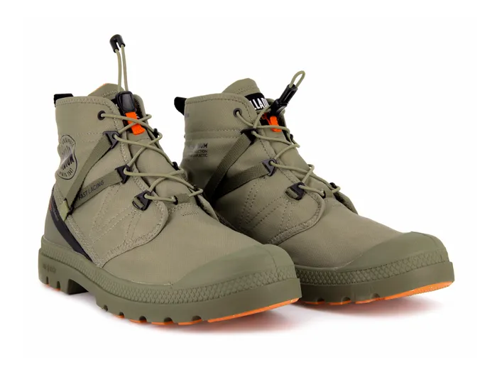 Boots Women PALLADIUM PAMPA TRAVEL LITE WATERPROOF Dune