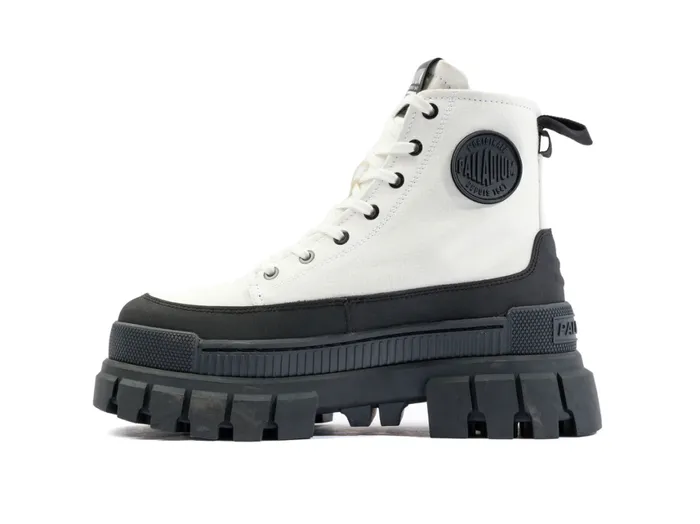 Boots Women PALLADIUM REVOLT BOOT ZIP TX Star White Boots Women PALLADIUM REVOLT BOOT ZIP TX Star White