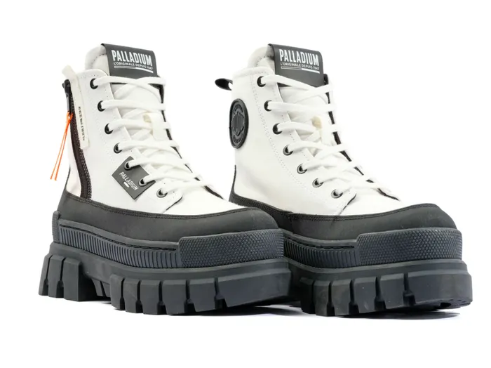 Boots Women PALLADIUM REVOLT BOOT ZIP TX Star White Boots Women PALLADIUM REVOLT BOOT ZIP TX Star White
