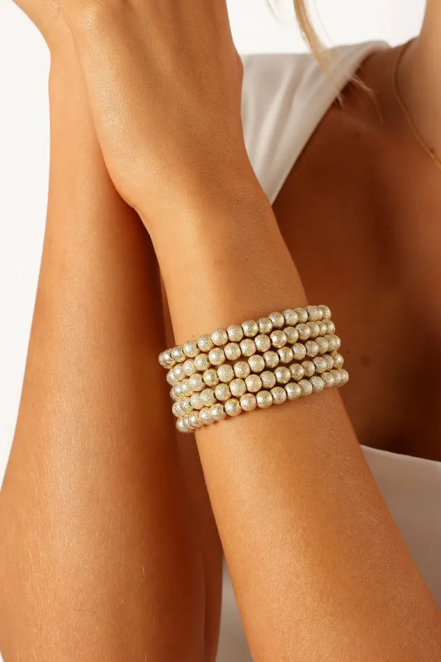 Bracelets Petal and Pup Women Renee Bracelet Set Gold