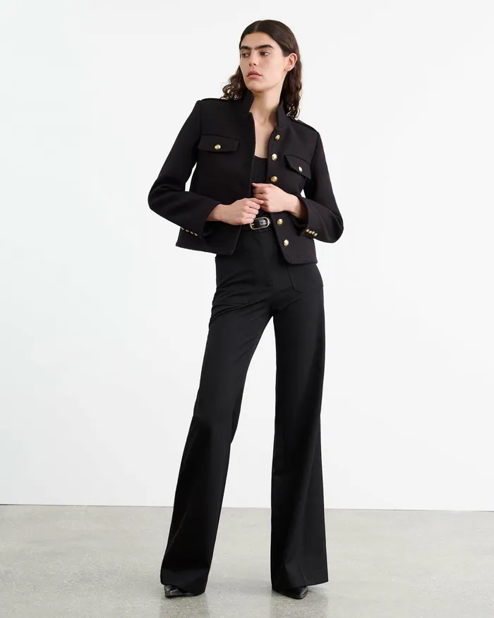 BRIELLA JACKET Black Women Nili Lotan Jackets and Blazers