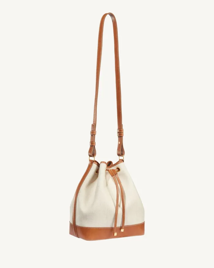 BRIGITTE BUCKET BAG Naturalblackgold Hw Women Nili Lotan Handbags