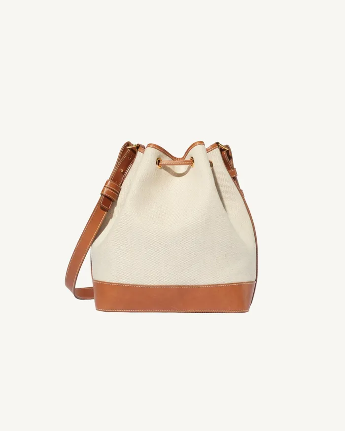 BRIGITTE BUCKET BAG Naturalblackgold Hw Women Nili Lotan Handbags