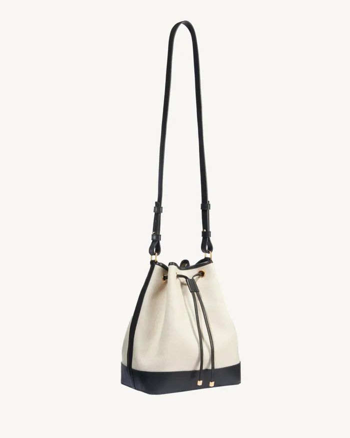 BRIGITTE BUCKET BAG Naturalblackgold Hw Women Nili Lotan Handbags