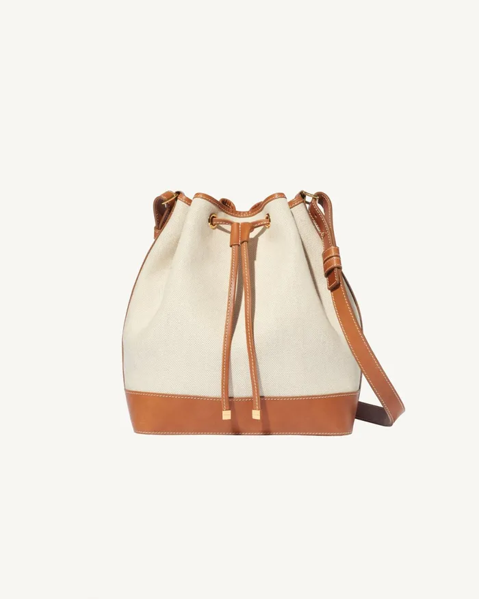 BRIGITTE BUCKET BAG Naturalblackgold Hw Women Nili Lotan Handbags