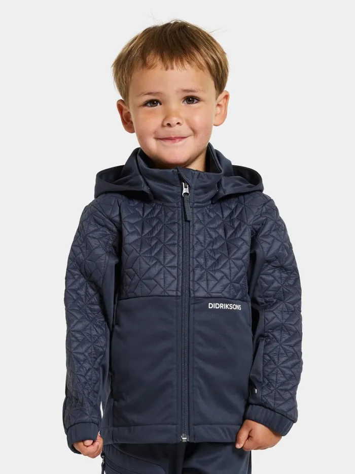 Briska Kids039 Jacket Navy Kids Didriksons Spring Jackets