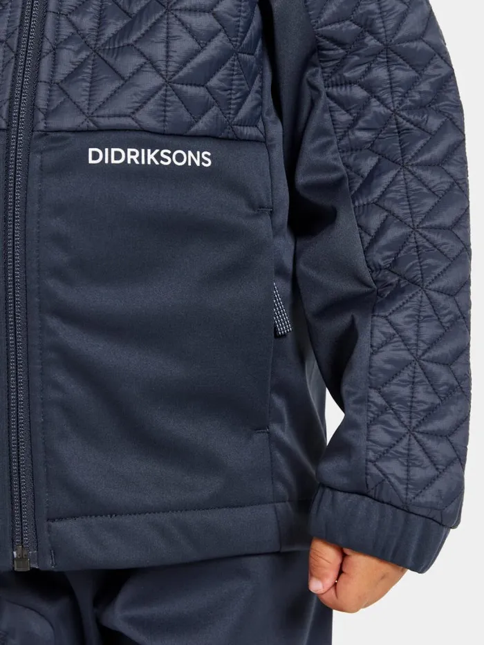 Briska Kids039 Jacket Navy Kids Didriksons Spring Jackets