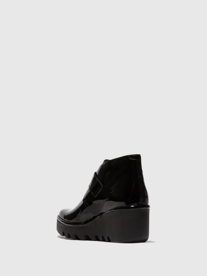 Buckle Ankle Boots BIRT397FLY ATLANTIS BLACK Women Fly London Ankle Boots