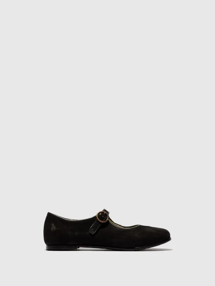 Buckle Shoes GACI220FLY BLACK Women Fly London Shoes