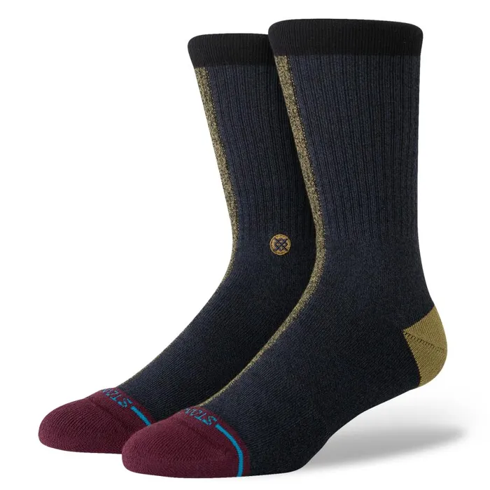 Butter Blend Crew Socks Sidewack 8211 Multi MenWomen Stance Crew