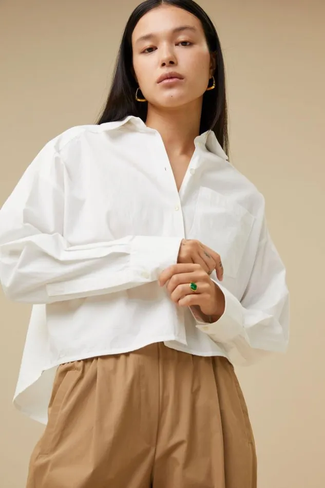 ByBar Blouses Vrouwelijk Florien Blouse White