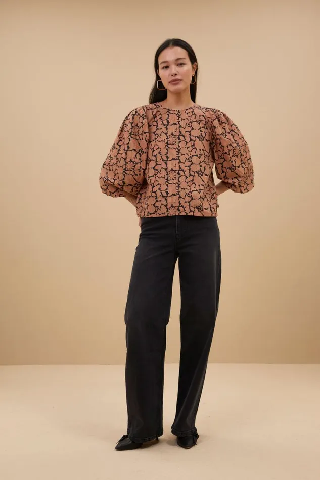 ByBar Blouses Vrouwelijk Zasu Anika Blouse Anika Print ByBar Blouses Vrouwelijk Zasu Anika Blouse Anika Print