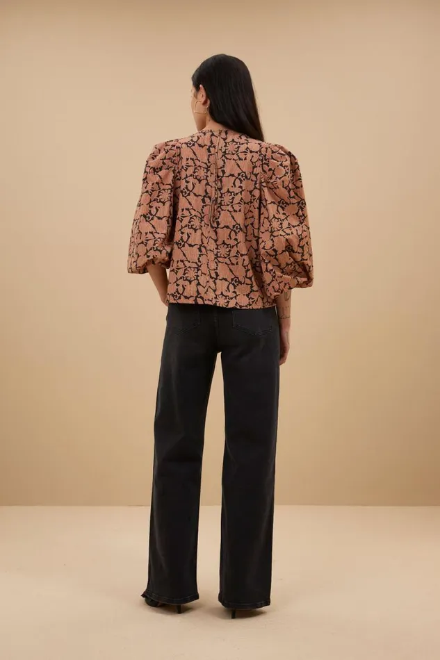 ByBar Blouses Vrouwelijk Zasu Anika Blouse Anika Print ByBar Blouses Vrouwelijk Zasu Anika Blouse Anika Print