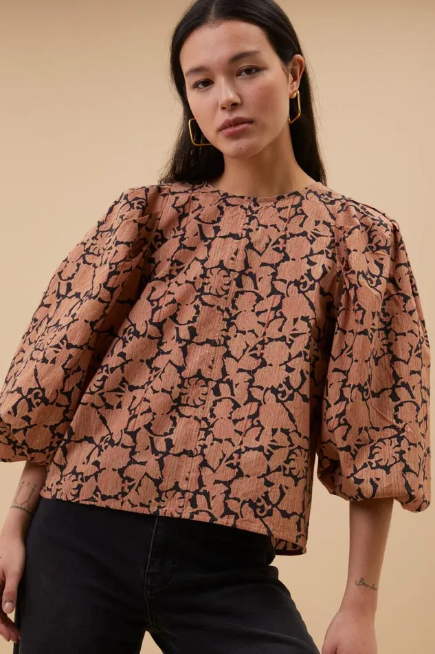 ByBar Blouses Vrouwelijk Zasu Anika Blouse Anika Print ByBar Blouses Vrouwelijk Zasu Anika Blouse Anika Print