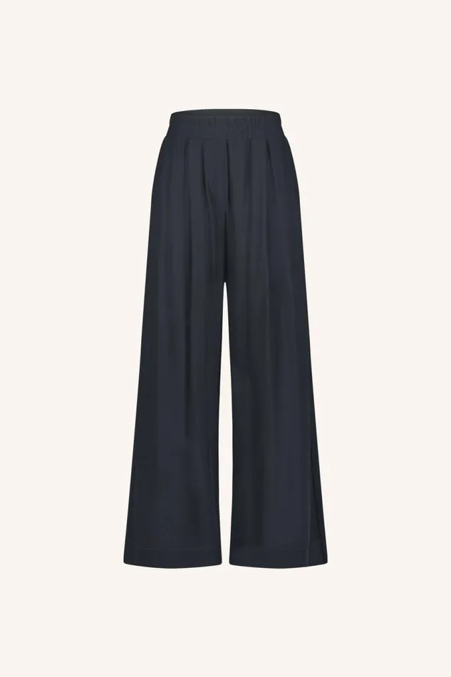 ByBar Broeken Vrouwelijk Benji Viscose Pants Graphite ByBar Broeken Vrouwelijk Benji Viscose Pants Graphite