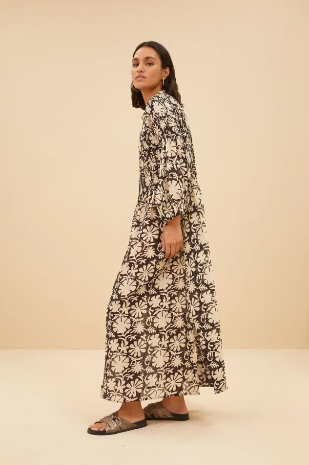 ByBar Jurken Vrouwelijk Loulou Veda Dress Veda Print