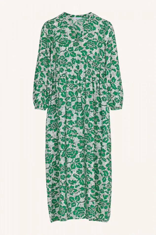 ByBar Jurken Vrouwelijk Ravi Batik Flower Dress Batik Flower Print ByBar Jurken Vrouwelijk Ravi Batik Flower Dress Batik Flower Print