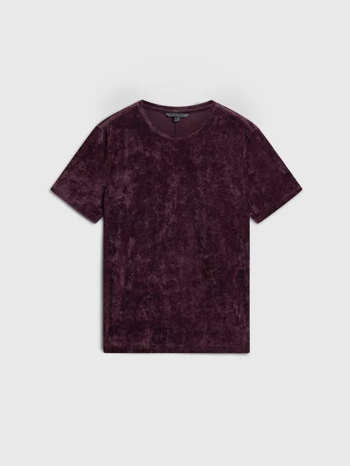 CAMINHA CREW Dark Plum Men John Varvatos TShirts