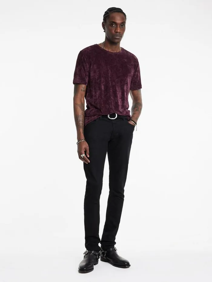CAMINHA CREW Dark Plum Men John Varvatos TShirts