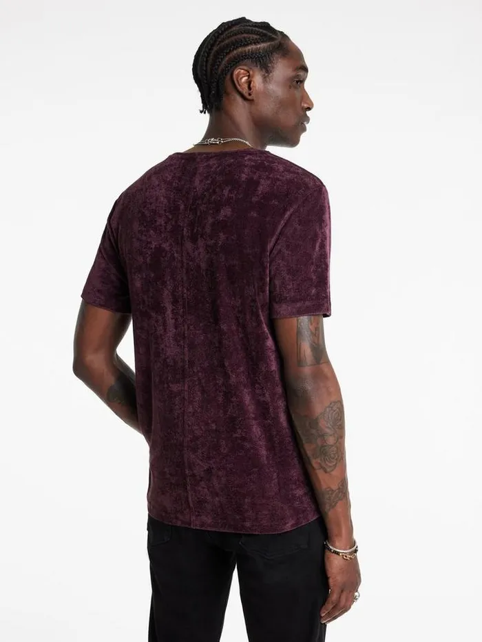 CAMINHA CREW Dark Plum Men John Varvatos TShirts
