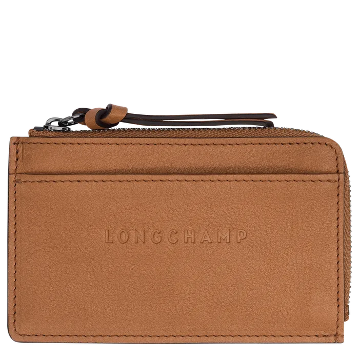 Cardholders and Coin purses Longchamp 3D Card holder NaturalNaturalNatural 8211 Longchamp WomenMen Cardholders and Coin purses Longchamp 3D Card holder NaturalNaturalNatural 8211 Longchamp WomenMen