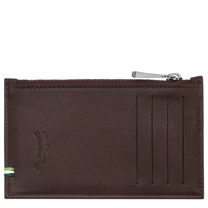 Cardholders and Coin purses Longchamp sur Seine Coin purse Mocha Longchamp Men